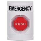 STI SS2309EM-EN Stopper Station – White – Push and Turn – Octagon – Illuminated – Emergency Label